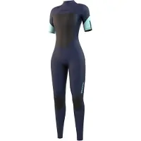 Mystic Combinaison En Néoprène à Manches Courtes Avec Fermeture éclair Au Dos Pour Femme Brand Shortarm 3/2 Mm