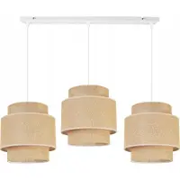 Light11 HOME Suspension, lustre, abat-jour, Boho Juta
