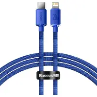 Baseus Câble Usb-C Do Lightning Crystal, 20W, 1.2M (Niebieski)
