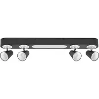Ledvance DECOR SPOT NEPTUNE, 27W, 1.280lm, noir, luminaire spot, têtes réglables, utilisation polyvalente, spot intérieur, couleur de lumière blanc chaud, optique de haute qualité, montage facile