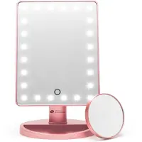 RIO 24 LED Mirror miroir de maquillage avec éclairage LED 1 pcs