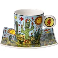 Goebel James Rizzi Desert Life (Espressotasse, Fine Bone...