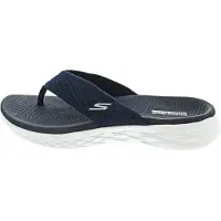SKECHERS Damen Zehentrenner on the go 600 Sunny Blau
