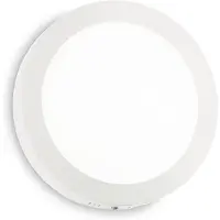 Ideal Lux Applique murale Universal 12W Ronde Blanc