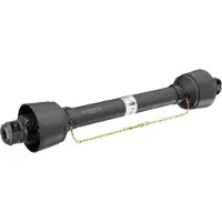 Wiltec Arbre de transmission T1 Cardan 800-880mm 210Nm 540tr/min Prise Force 18kW (25CV) 2x 1 3/8" 6 Dents