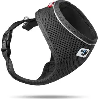 Curli Basic Geschirr Air-Mesh Schwarz S