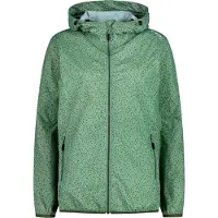 CMP Veste de pluie pour femme FIX Hood, couleur jade (E421), taille 36