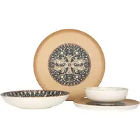 Bonna Set de vaisselle - Mesopotamia - 24 pièces - 6 personnes - Porcelaine