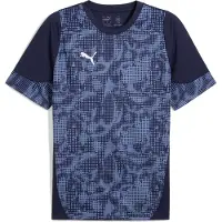Puma Teamcup Maillot Hommes Manches Courtes - Marine