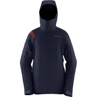 La Sportiva Veste Alpine Guide GTX M, Alpinisme, Homme, Veste, B43R22 Deep Sea/Cherry Tomato, S -