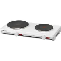 Rommelsbacher Double plaque de cuisson, automatique, 3000 W, 145/180 mm, ws AK 3080