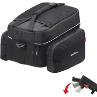Klickfix Rackpack Touring UniKlip 0264UK Sacoche Vélo Porte-Bagage - noir
