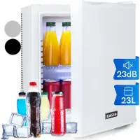 Klarstein Mini-réfrigérateur , 23 l, petit réfrigérateur silencieux pour le bureau, 5-15 °C