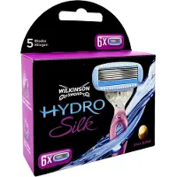 Wilkinson Hydro Silk 6 lames de rasoir - recharge