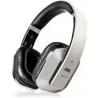 August Casque EP650S Bluetooth NFC, couleur argent