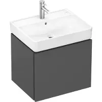 Hansgrohe Xilesa E meuble sous-lavabo pour lavabos, 1 tiroir, 580x470x500mm, 54253760