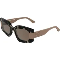 Karl Lagerfeld Kl6206s Woman Sunglasses Marron,Noir Charcoal Blck 9/CAT2 Femme