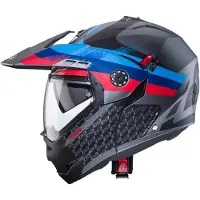 Caberg Tourmax X Sarabe casque pliable, gris/noir/rouge, L (59/60)