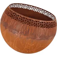 Esschert Design Foyer Boule Mouchetée Grille
