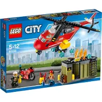 LEGO - City, Unité de pompiers ; 60108