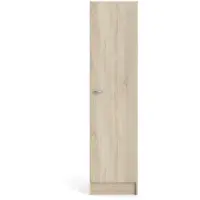 Ebuy24 Fox Armoire 1 porteReproduction chêne structuré.
