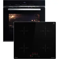 KKT Kolbe Cuisinière: 60cm Four encastrable EB8017ED + 59cm Plaque Induction IH85900ED