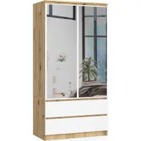 RAUMHIRSCH FURNITURE Armoire raumhirsch de 90 cm | Armoire | Rangement fabriqué à partir de matériaux durables
