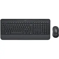 Logitech Signature MK650 Combo for Business - Ensemble clavier et souris - sans fil - Bluetooth LE - QWERTY - tchèque/slovaque - Graphite (920-011006)