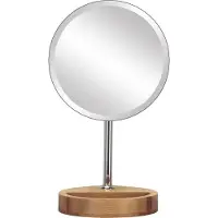 Kleine wolke Miroir de courtoisie TIMBER MIRROR Naturel