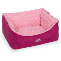 Nobby Lit de confort carré "ARUSHA" L x l x H : 60 x 48 x 19 cm rose
