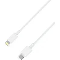 XLayer Câble USB-C vers Lightning PREMIUM MFI, blanc, 1 m