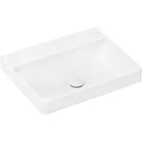 Hansgrohe Xelu Q lavabo, 600x480, suspendu, sans trop-plein, blanc, 6101 (480 mm, 600 mm)