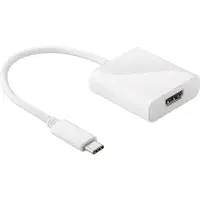 Pro Adaptateur USB C HDMI blanc 0,2 m (Bulk)