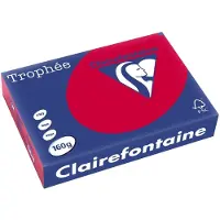 Clairefontaine Cerise Papier couleur A4 210 g/m² (250 feuilles)