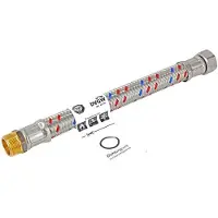 Meibes Tuyau blindé MEIFLEX 3/4 pouce FFxAG 3/4 pouce, intérieur 18mm 300mm