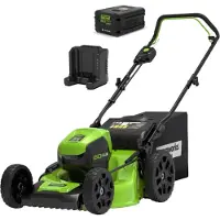 Greenworks Cordless Mower 60v 4ah 46 Cm Gd60lm46hpk4 - 2502807ub