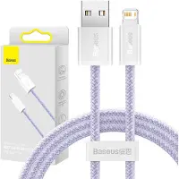 Baseus Câble USB pour Lightning Dynamic 2 Series, 2.4A, 1m (violet) (1 m, USB 2.0)