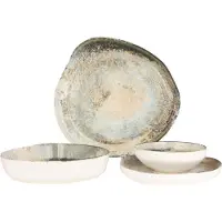 RINART set de vaisselle - Obvara - 24 pièces - 6 personnes - Porcelaine