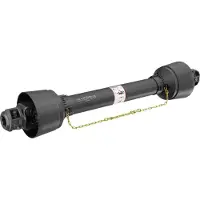 Wiltec Arbre de transmission T1 Cardan 750mm 210Nm 540tr/min Prise Force 18kW (25CV) 2x 1 3/8" 6 Dents
