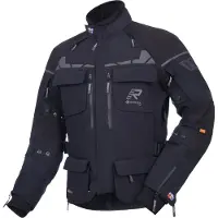 Rukka Veste textile pour moto Ecuado-R, noir/noir, 46