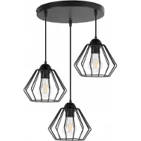 Light11 HOME Plafonnier Suspension Lustre Diamond Led Loft