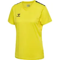 Hummel T-shirt fonctionnel 'Authentic' jaune / noir