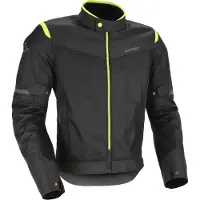 Acerbis Ramsey Vented 2.0 Mesh Black Yellow Textile Jacket Taille L