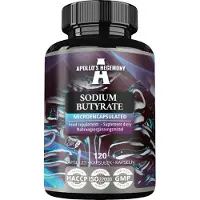Apollo's Hegemony Butyrate de sodium hautement dosé 580 mg - 120 gélules végétaliennes