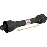Wiltec Arbre de transmission T2 Cardan 740mm 270Nm 540tr/min, prise de force, 23kW (31CV), 2x 1 3/8" 6D
