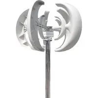OEM Éolienne, puissance 3000W, options de tension polyvalentes, pales en fibre de verre durables , Avec régulateur MPPT, 3000 Watt, 24V