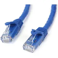 StarTech.com .com Anti-tangle UTP RJ45 Cat6 Gigabit 3 m patch cable blue - 3 m patch cable