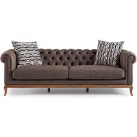 AEA Sofagarnitur Sitzmöbel 2x Sofas 3 Sitzer Couchtisch Wohnzimmer Set 3tlg