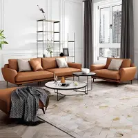 Xl Moebel Gmbh Sofagarnitur 4+3+1 Ledersofa Couch Wohnlandschaft Garnitur Design Modern Sofa