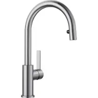 BLANCO Candor-S roestvrij staal geborsteld/inox brossé LD/BP